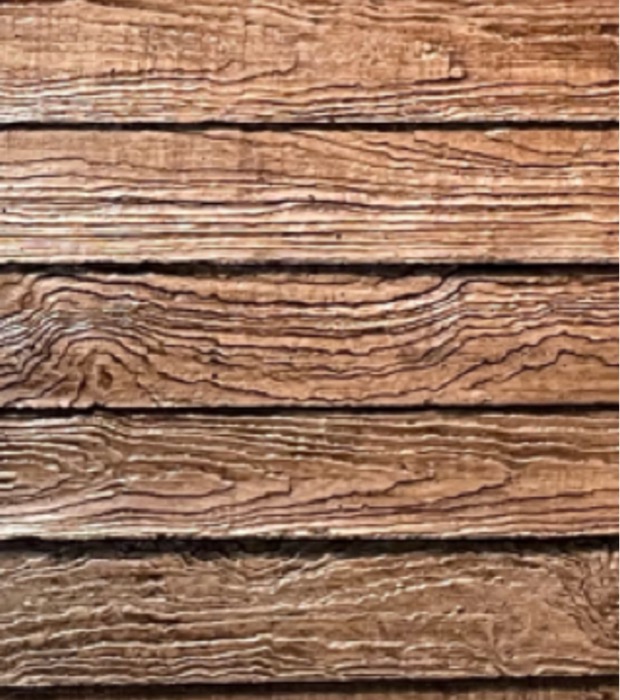 Redwood finish